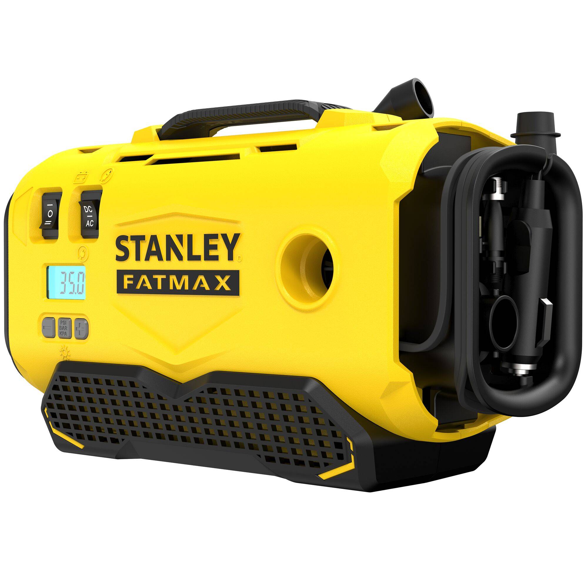 stanley - V20 Gonfleur Compresseur 11 Bars/ 160 Psi - Lithium 18V - Sans Batterie STANLEY FATMAX - SFMCE520B-QW - Image 1