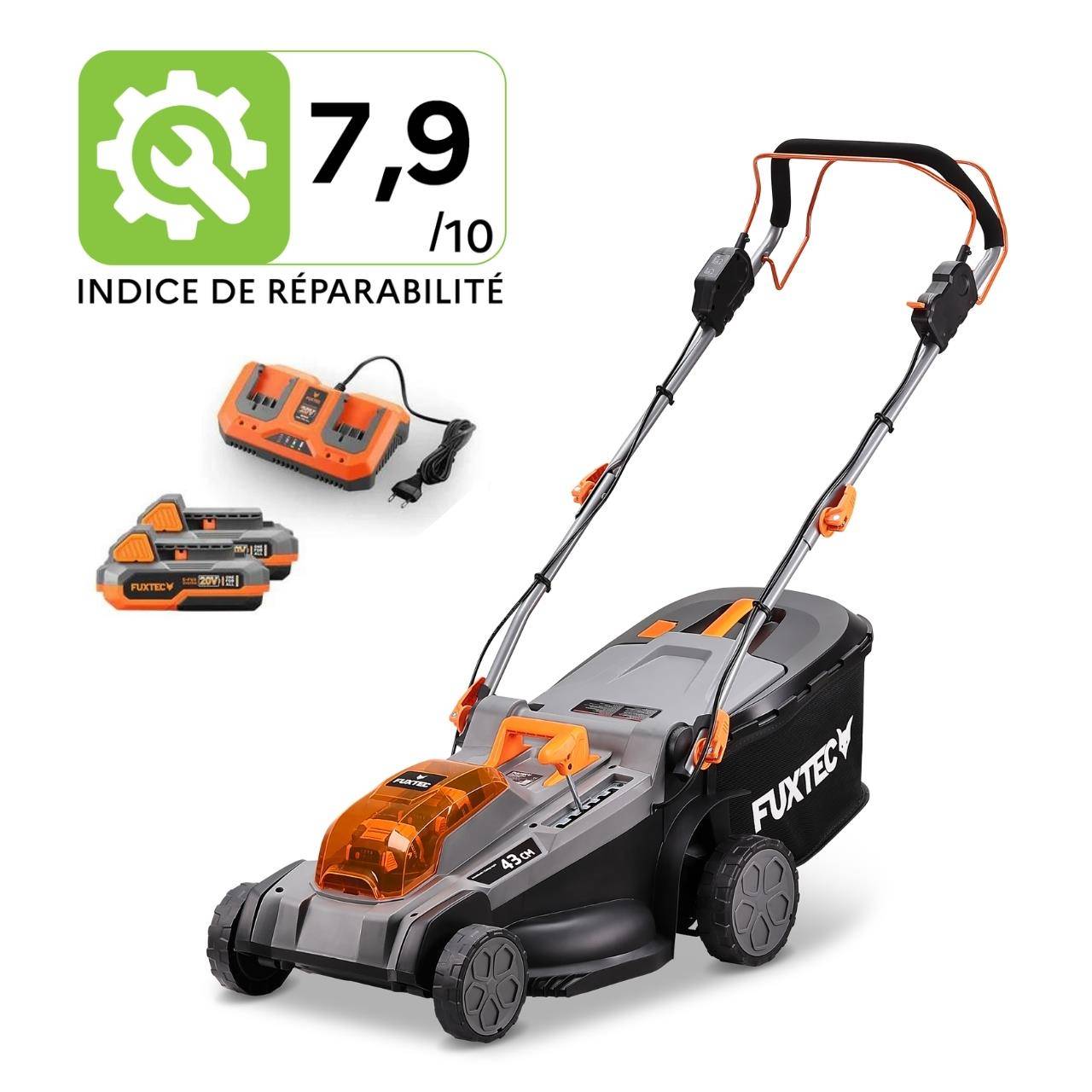 FUXTEC - Tondeuse à gazon sans fil FUXTEC FX-E2RM43PRO - Image 2