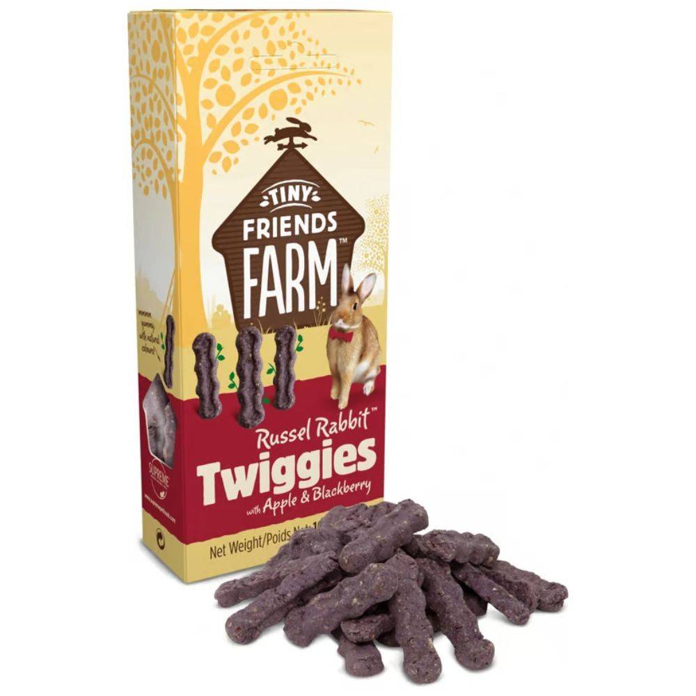 Friandises Lapin Twiggies - Pomme & mûres - Supreme Tiny Friends 100 g - Image 2