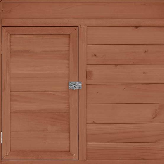 Vidaxl - Poulailler Moka et blanc 150x96x110 cm Bois de sapin massif vidaXL 171461 - Image 7