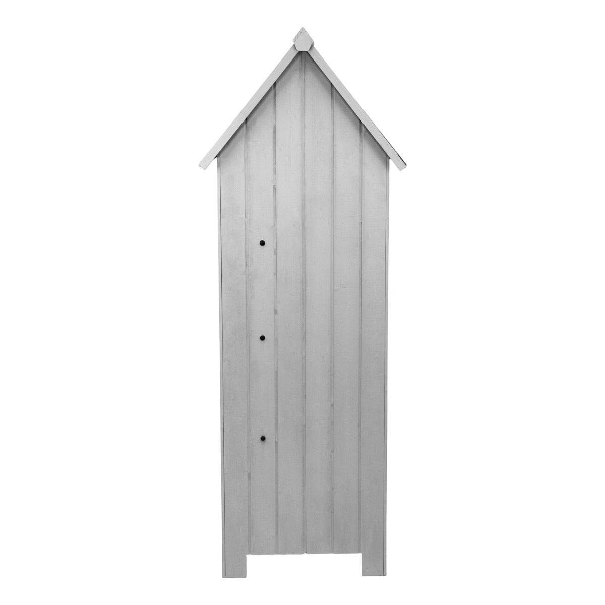 Monstershop - Abri de Jardin en Bois - Gris - Image 5