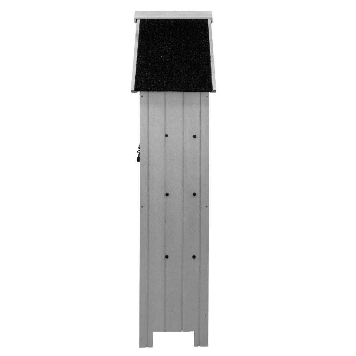 Monstershop - Abri de Jardin en Bois - Gris - Image 4