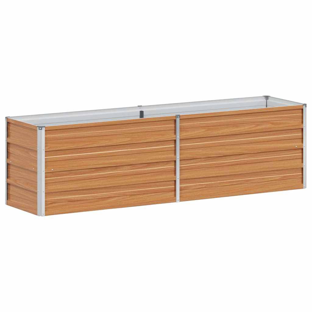 Prolenta Premium - Jardinière acier marron  160 x 40 x 45 cm  - Prolenta premium p327.6 - Image 7