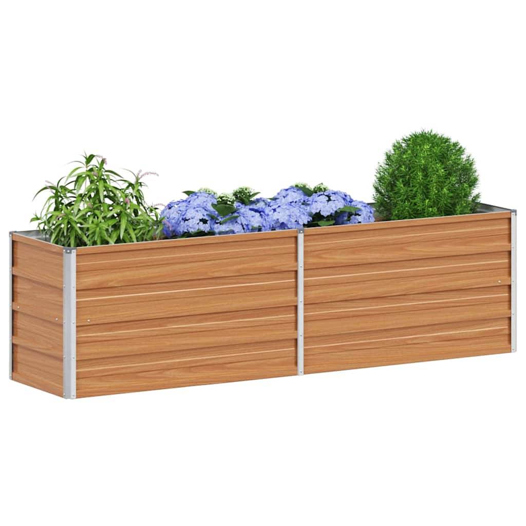 Prolenta Premium - Jardinière acier marron  160 x 40 x 45 cm  - Prolenta premium p327.6 - Image 3