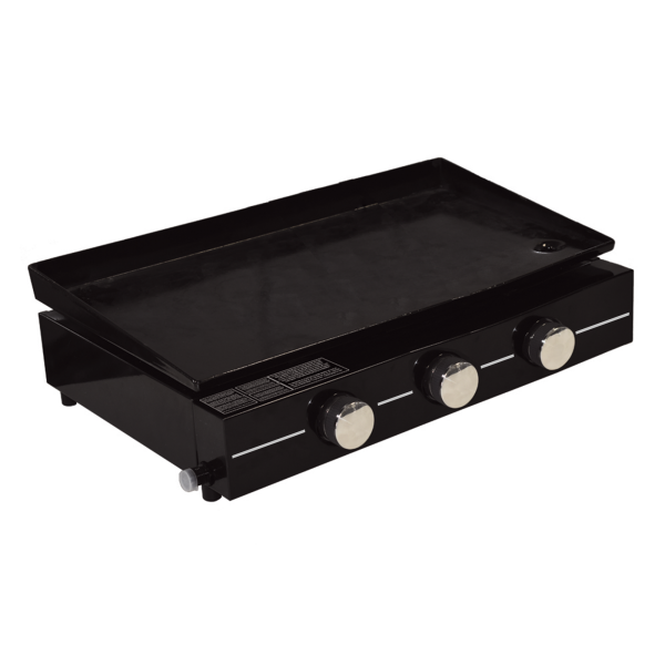 Cook in Garden - Plancha à gaz 3 brûleurs 6 kW 59 × 34 cm pour 8 personnes 3B Cook’in Garden - Image 1