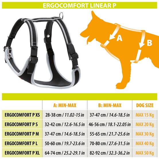 Ferplast - Ferplast Harnais pour chien petite taille ERGOCOMFORT SMALL, Harnais pour chien réglable, Confortable, Rembourré, Fermeture double micro-ajustement, - Image 2