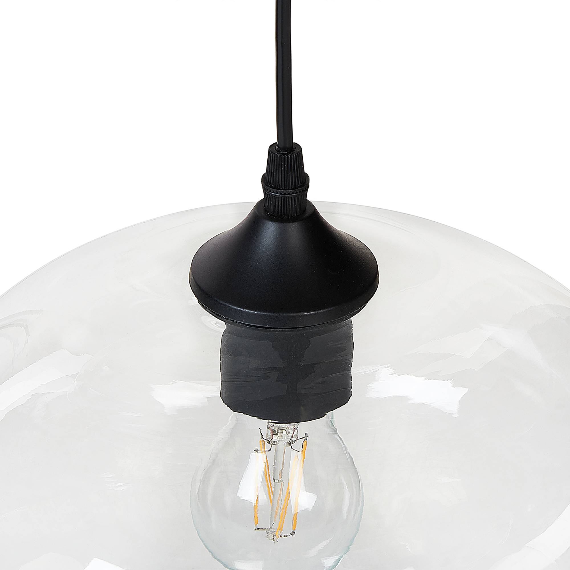 Beliani - Lampe suspension Verre Transparent BEMBOKA - Beliani - Image 5