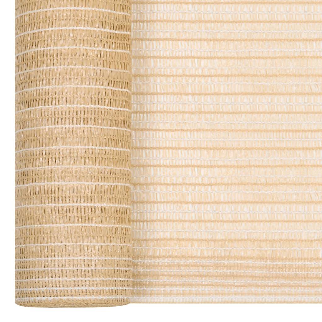 Helloshop26 - Filet brise-vue beige 1,5x25 m pehd 75 g/m² - Image 2