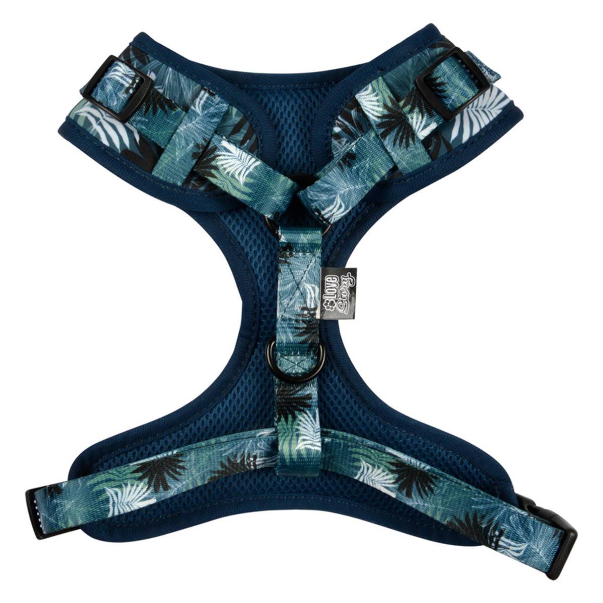 Love Story - Harnais pour Chien Réglable "Eden" 54cm Bleu - Image 1