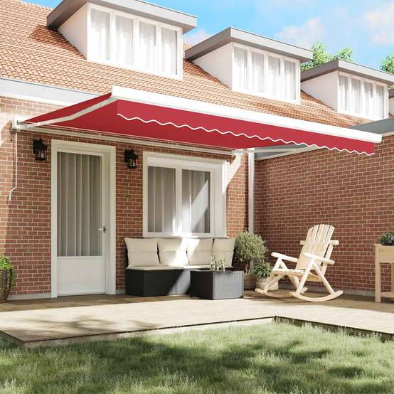 Coussin/parasol polyester rouge - Prolenta premium p345.1 - Image 3