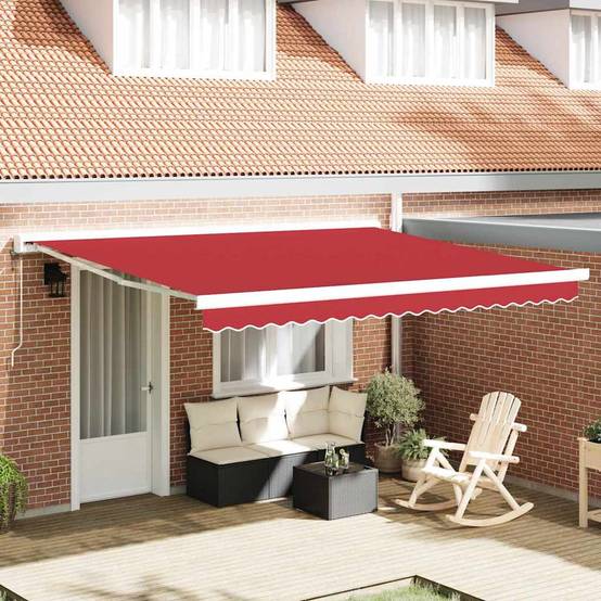 Coussin/parasol polyester rouge - Prolenta premium p345.1 - Image 2