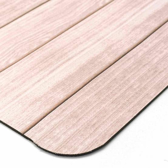 Tapis de Bain Imprimé "Calista" 50x120cm Naturel - Image 3