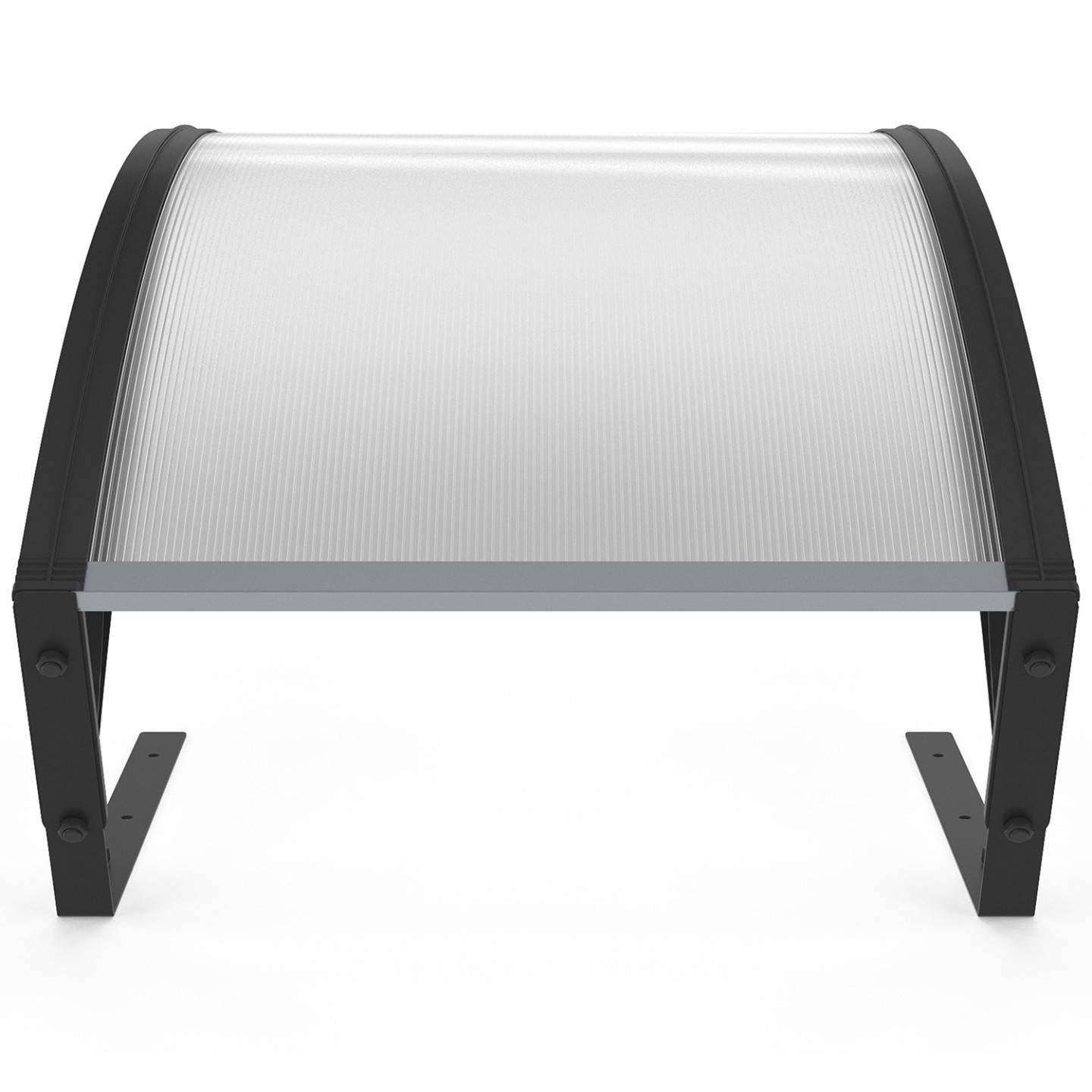 Toit de protection UV en polycarbonate pour robot tondeuse gris anthracite - Image 4