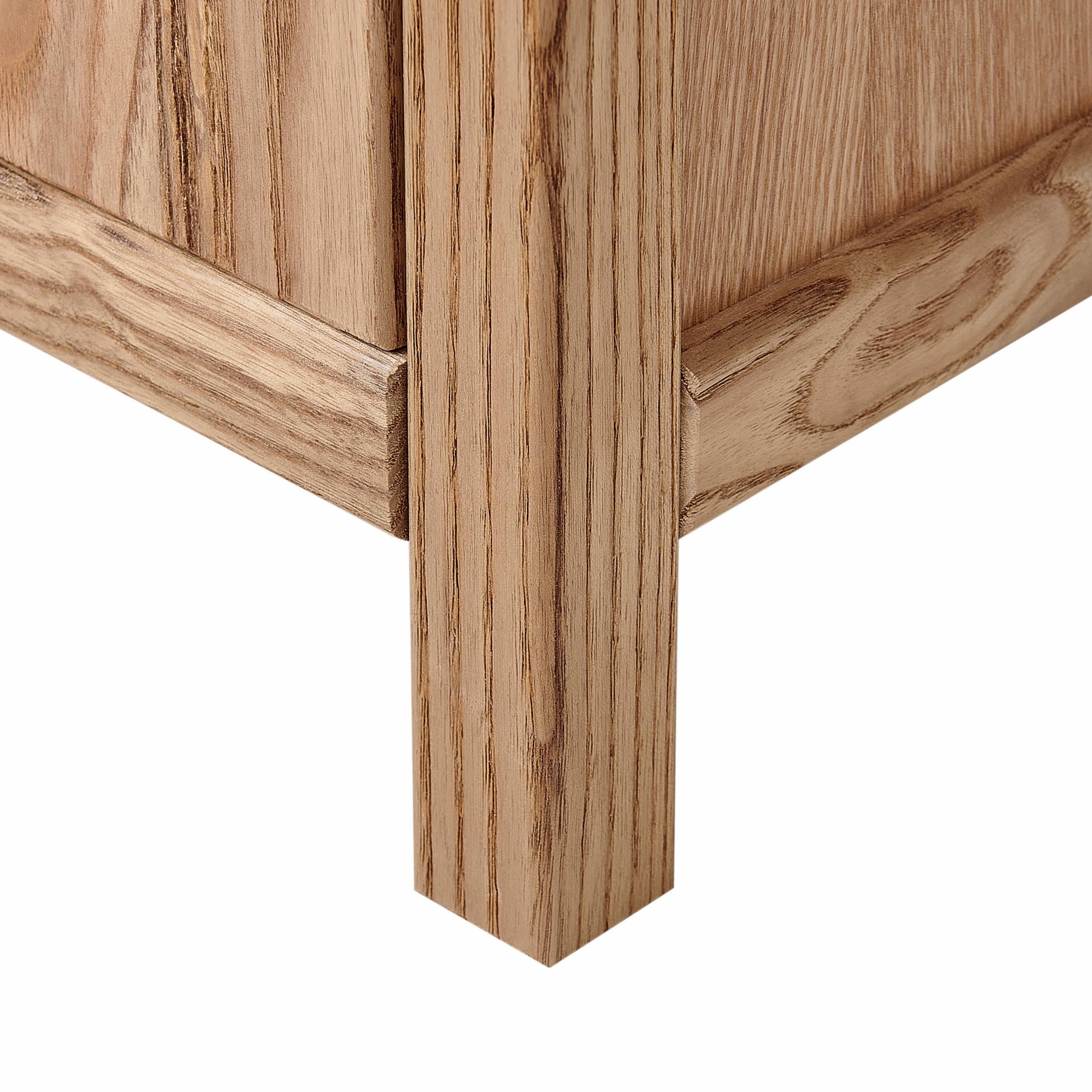 Beliani - Commode Sassafras Marron SALTON - 85x39x111- Beliani - Image 7