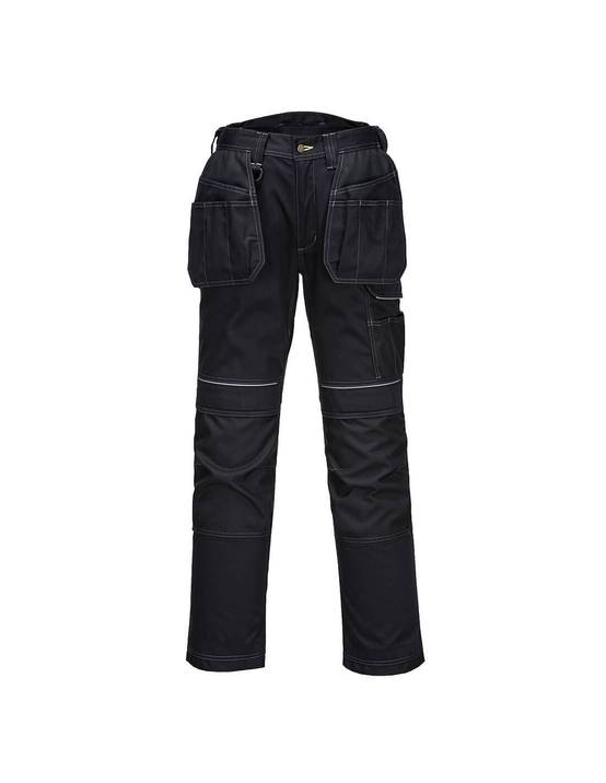 Pantalon De Travail Pw3 Stretch Holster Couleur : Noir Taille 60/62 - Portwest - Image 1