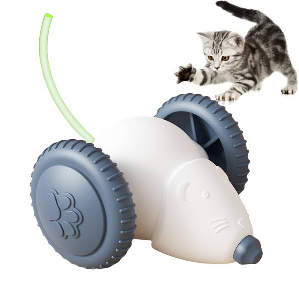 Jouet souris pour chat(Blanc) DtopbuyAge - Image 1