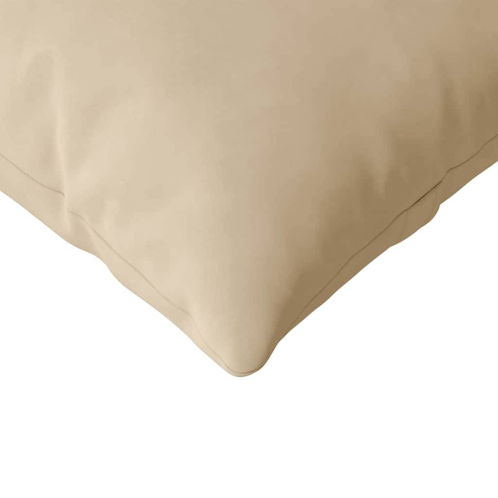 Coussins Rectangulaires (Lot de 2) Tissu Housse Lavable pour Déco Salon Crème 120x40 cm – ComfortXL Outdoor Living - Image 7