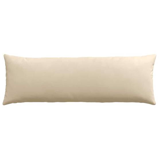 Coussins Rectangulaires (Lot de 2) Tissu Housse Lavable pour Déco Salon Crème 120x40 cm – ComfortXL Outdoor Living - Image 6