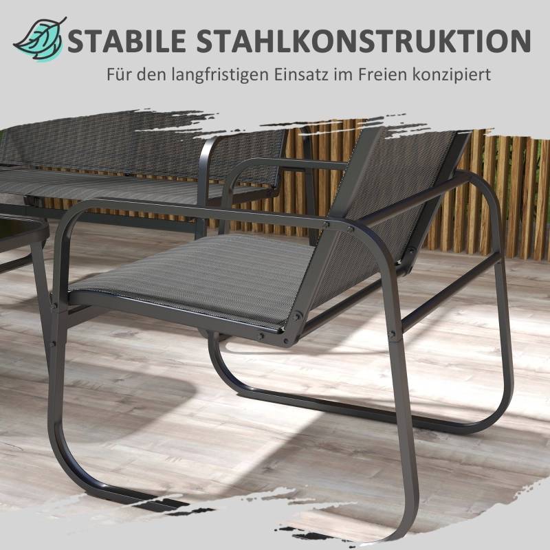 Tonnelle de Jardin 3x3m avec Moustiquaire Acier et Polyester Vert pour Fêtes Extérieures - ComfortXL Outdoor Living - Image 4
