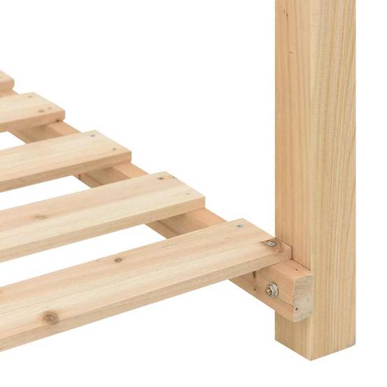 Cache-pot | Bac à fleurs de jardin avec étagère Beige 111 x 37 x 76,5 cm - Image 9