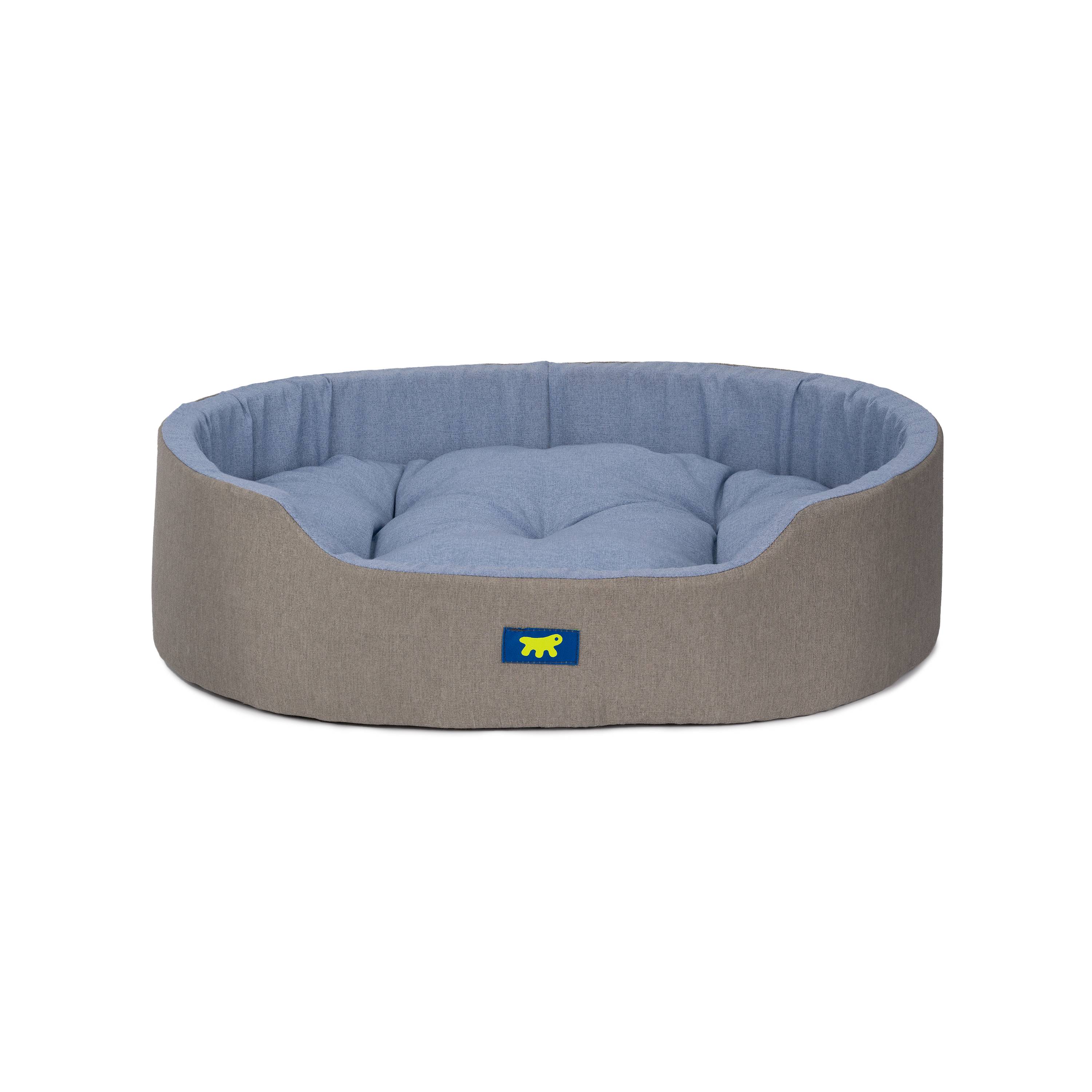 Ferplast - Ferplast Panier Chien Dandy, Coussin Amovible et Lavable, Housse en Coton avec Rembourrage Doux, Idéal également comme Niche pour Chat, 65 x 46 x H 17 - Image 1
