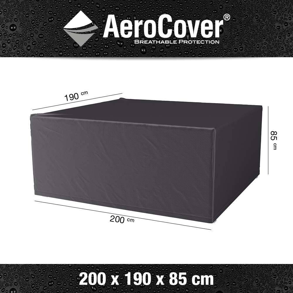 Housse de protection respirante pour table de jardin Pour table 200x190xH85 cm - Image 3