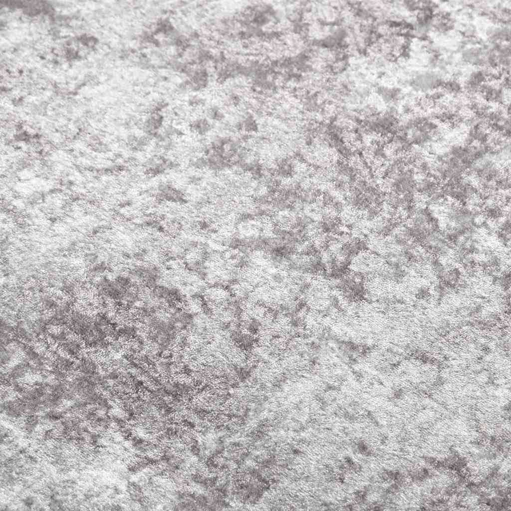 Tapis Décoratif Velours Doux Lavable en Machine Antidérapant pour Intérieur Gris 120x180 cm – ComfortXL Outdoor Living - Image 7