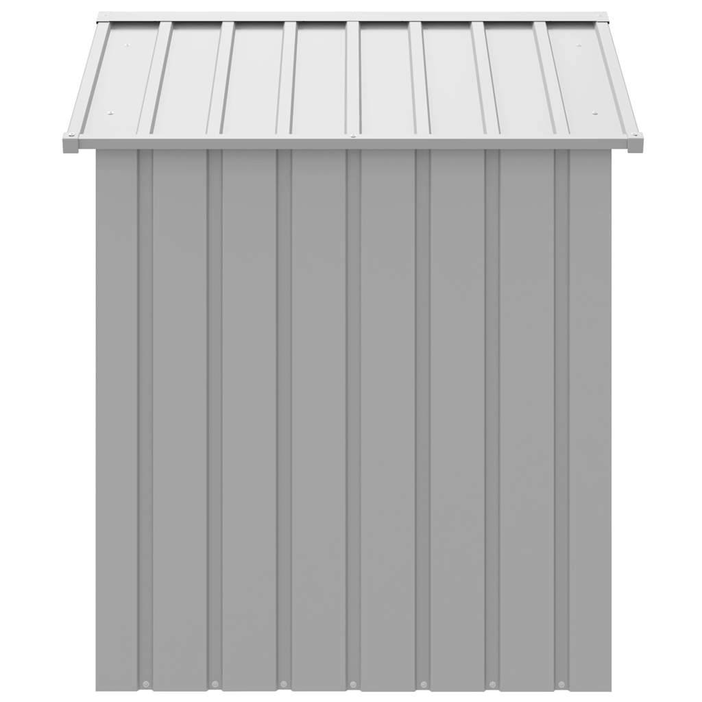 Niche pour chien - Cage pour chien - Niche de jardin avec toit gris ...