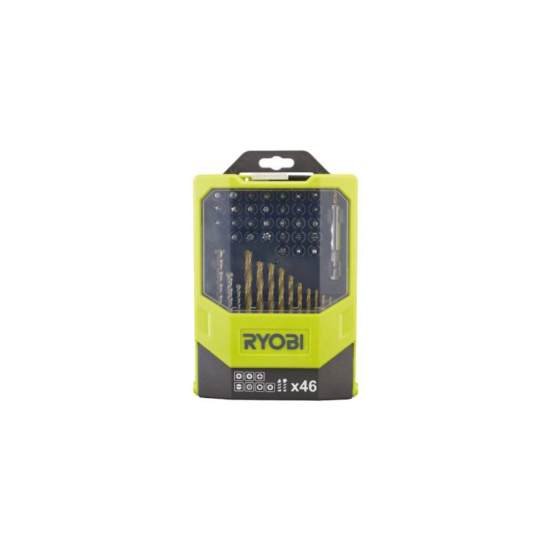 Ryobi - Pack RYOBI Perceuse à percussion RPD1200-K - 1200W - Coffret de 46 accessoires mixtes - RAK46MIX - Image 5