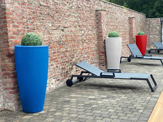 Plast'Up Rotomoulage - Pot de fleurs conique delight 200l france 2024-lot de 3 - Image 2