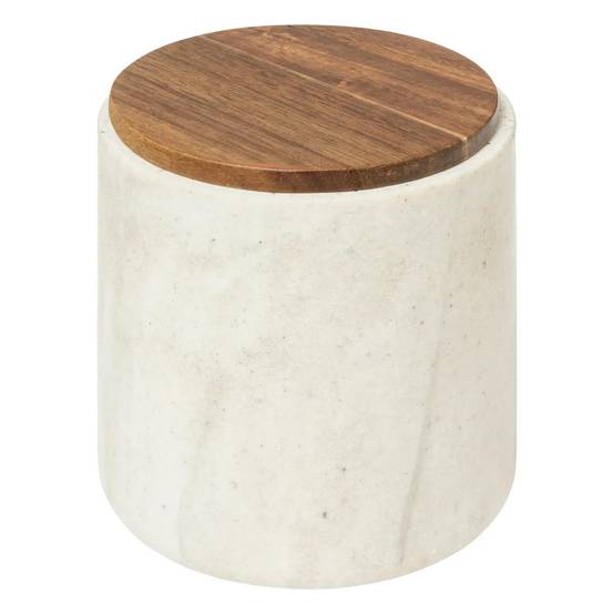 Pot à Coton Design "Côme" 11cm Beige - Image 1