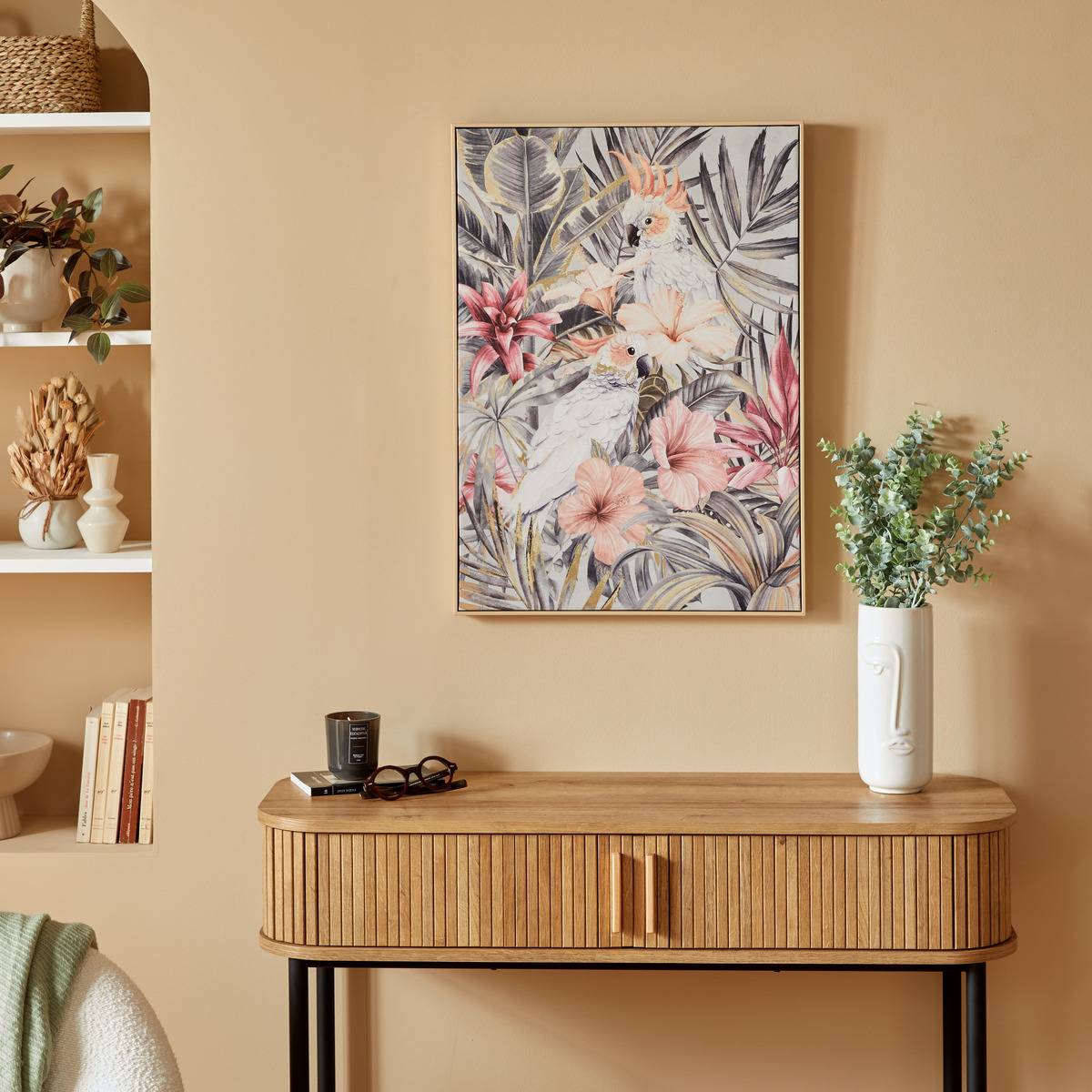 Atmosphera - Toile imprimée encadrée "Kaelys" 50x70cm - Atmosphera Créateur d'intérieur - Image 1