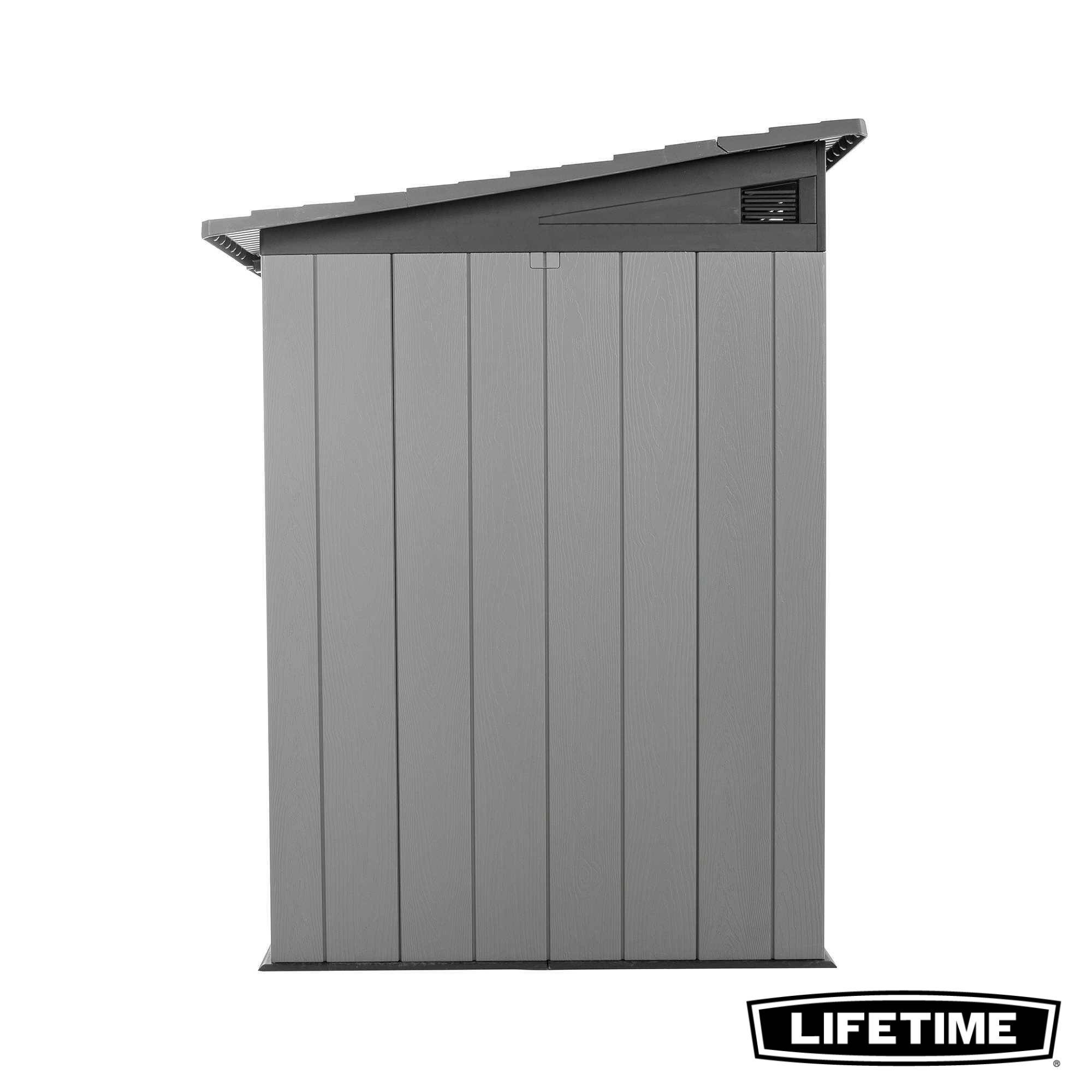 Lifetime - Abri de jardin résine 2.54x1.65m modern LIFETIME #60387U - Image 2