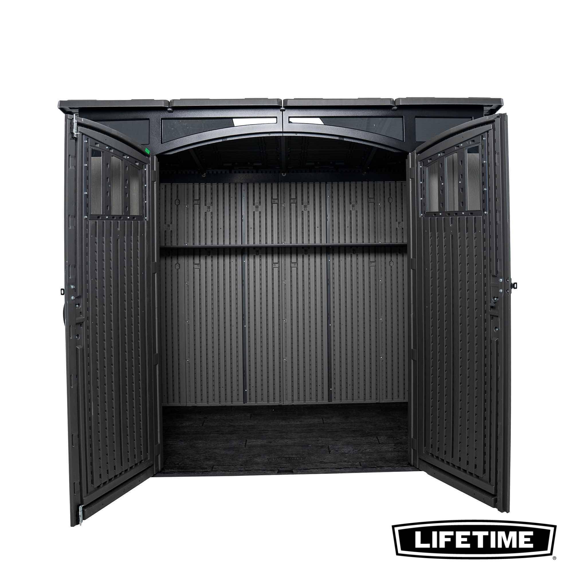 Lifetime - Abri de jardin résine 2.54x1.65m modern LIFETIME #60387U - Image 3