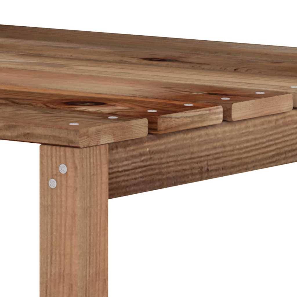 Vidaxl - Salon de jardin 2 pcs Marron Bois de pin imprégné vidaXL 316194 - Image 5