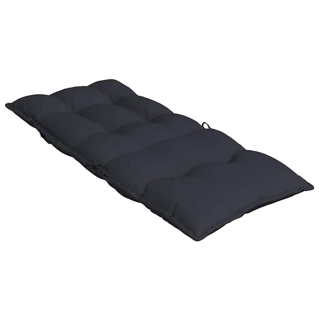 PANGIVO - Coussins de chaise à dossier haut tissu oxford noir 120 x 50 x 7 cm, poids:3.75kg - PANGIVO - Image 6