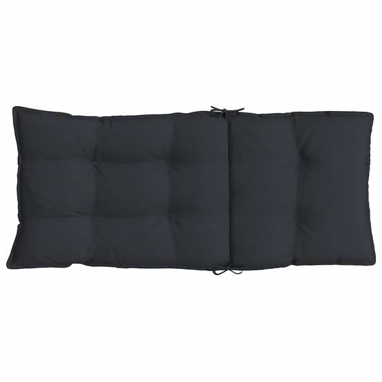 PANGIVO - Coussins de chaise à dossier haut tissu oxford noir 120 x 50 x 7 cm, poids:3.75kg - PANGIVO - Image 7