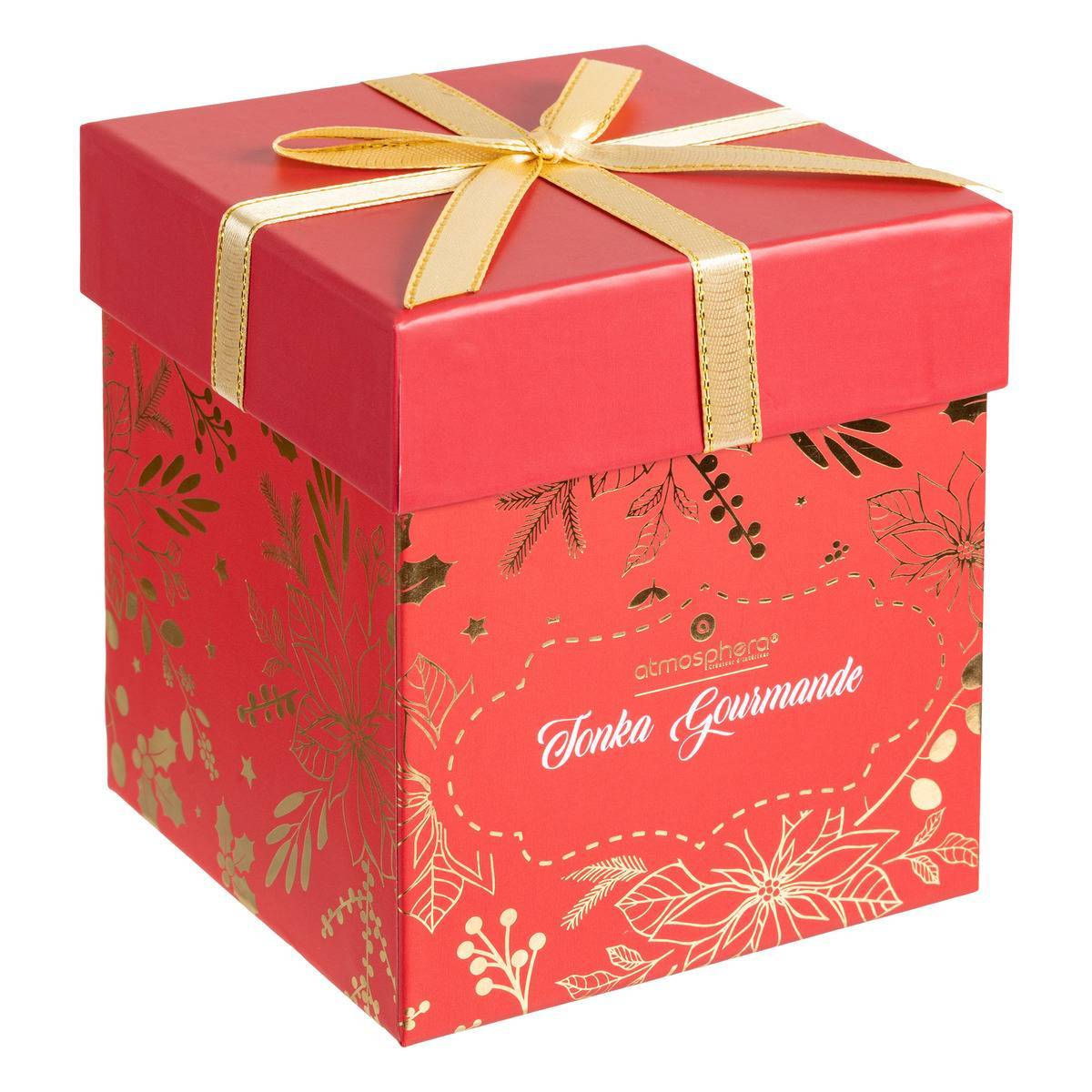 Fééric Lights & Christmas - Bougie parfumée 8x10cm 210 gr tonka - Atmosphera Créateur d'intérieur - Image 1