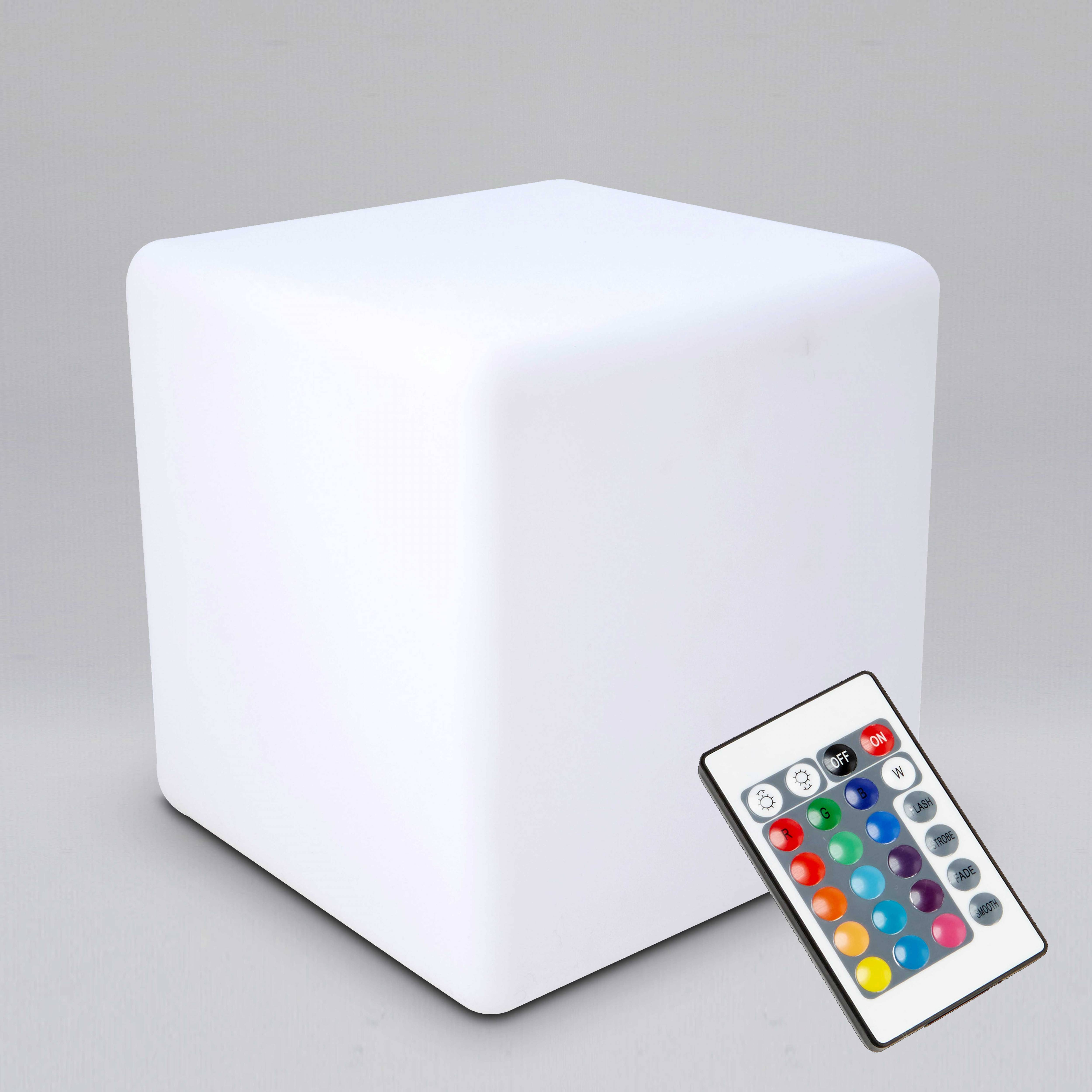 Oviala - Cube led lumineux 30 cm Shine - Oviala - Image 1