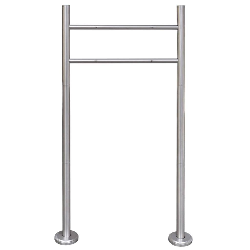 Boîte aux lettres Argent 50 X 120 - Prolenta Premium - Image 1