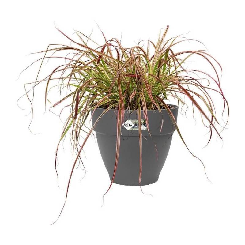 Elho - Pot De Fleurs Rond Vibia - Plastique Réservoir - ø47 - Blanc - Image 3