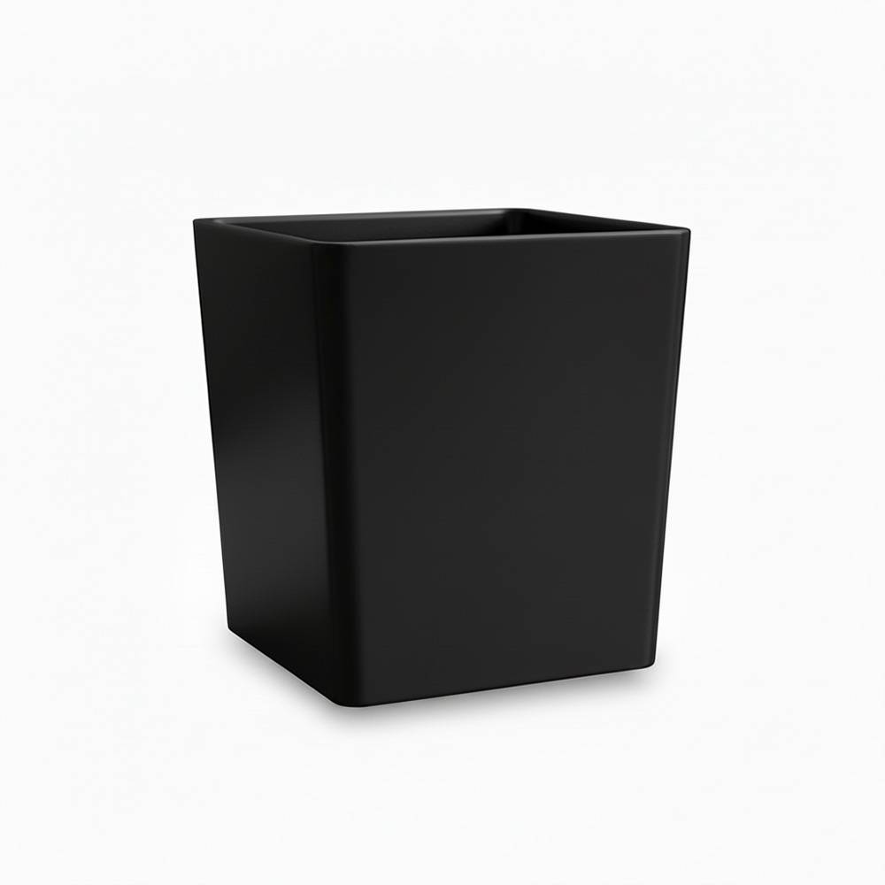 Pot de fleurs carré cubio h 50 cm-plast'up rotomoulage - Image 1