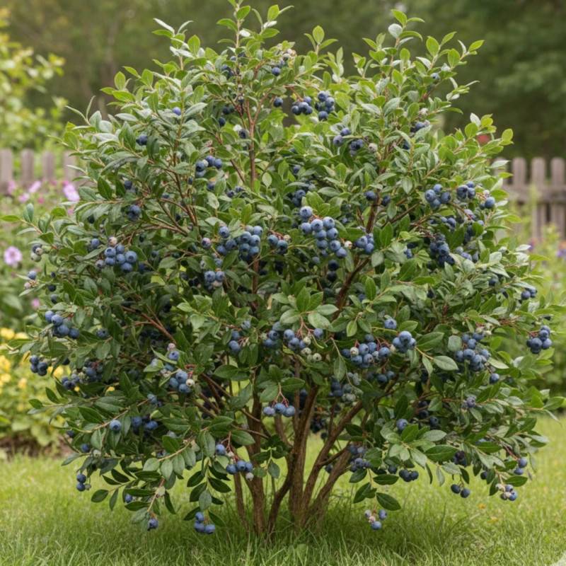 Myrtille Blue Pearl, Myrtillier - Excellent rendement - Pot de 5L - 40/80 cm - De 1,00 m à 1,50 m - Image 4