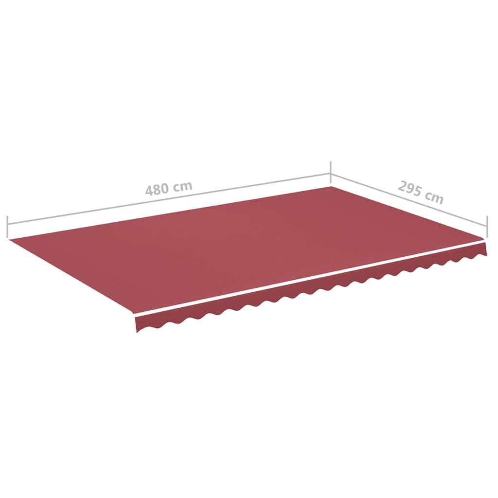 Prolenta Premium - Store banne  Juna Rouge  480 X 295 cm  - P87209R - Image 6