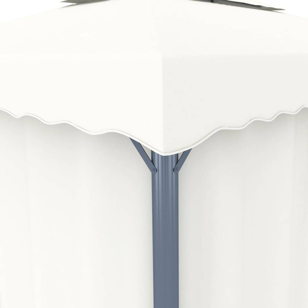 PANGIVO - Tonnelle aluminium blanc crème 400 x 300 x 264 cm - PANGIVO - Image 6