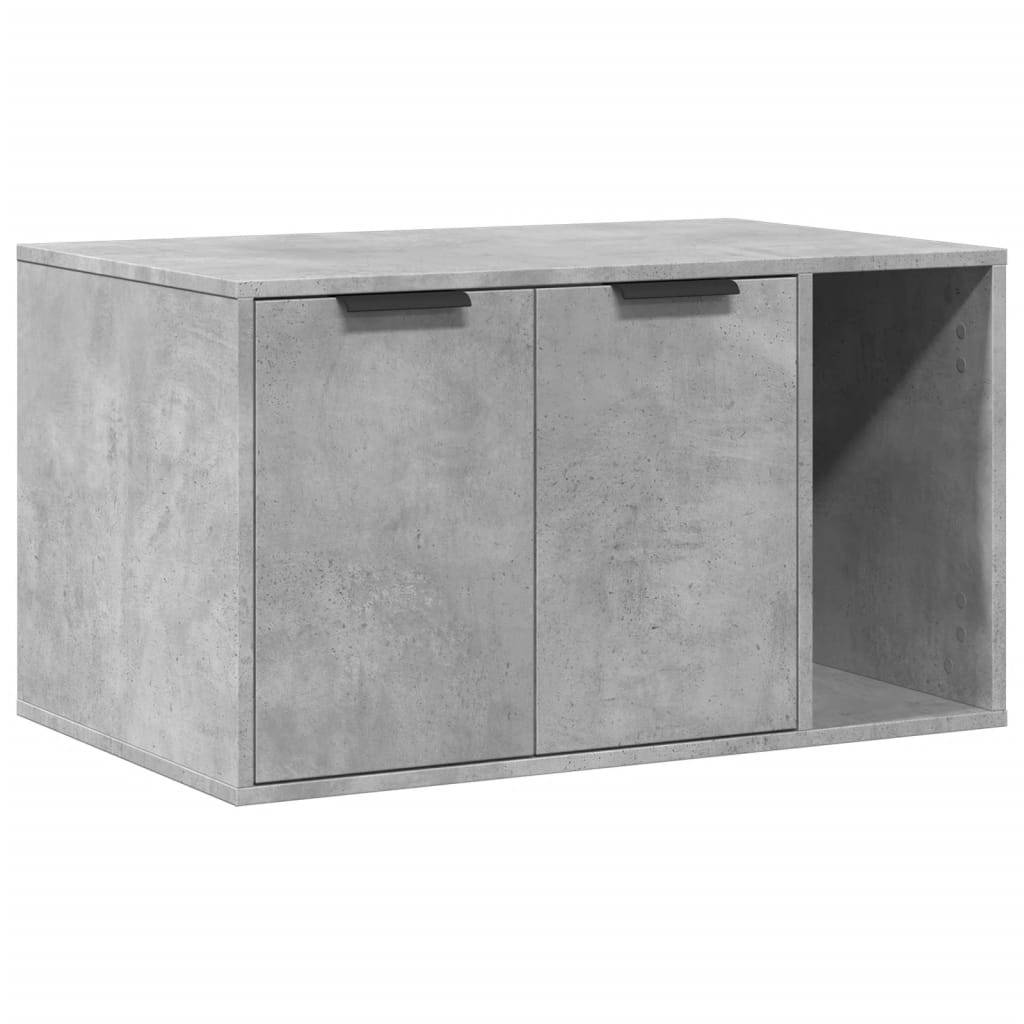 Prolenta Premium - Meuble à litière pour chat bois gris 80 x 50 x 45 cm - Prolenta premium p361.8 - Image 1