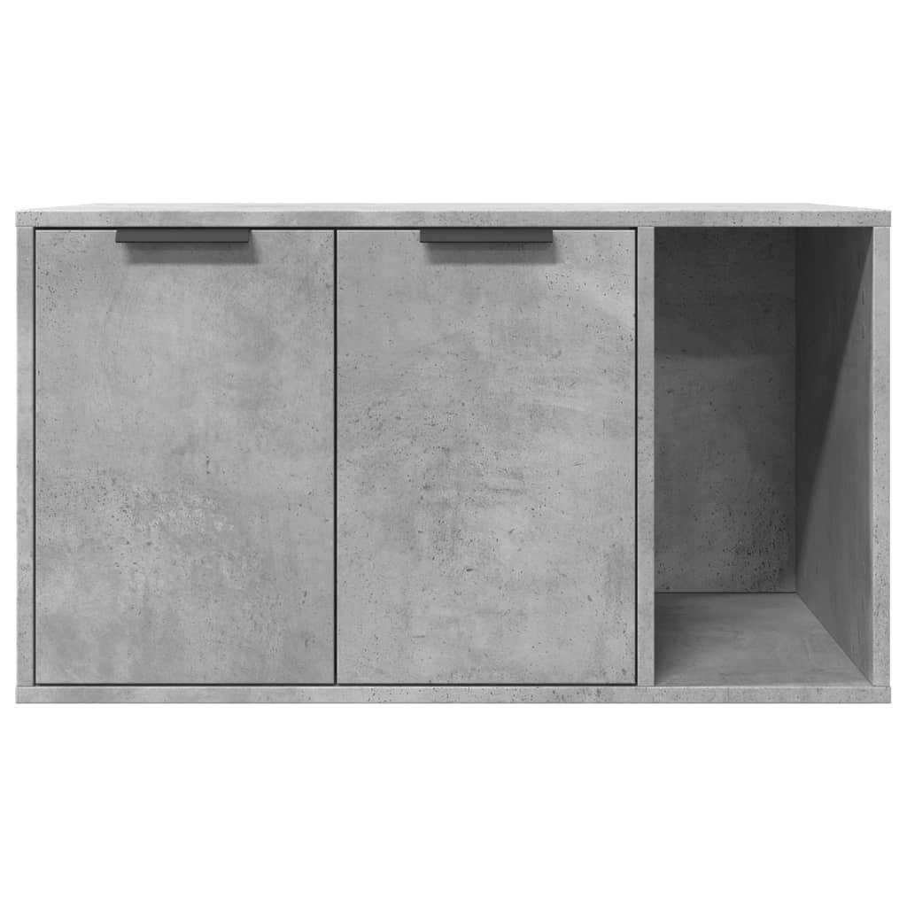 Prolenta Premium - Meuble à litière pour chat bois gris 80 x 50 x 45 cm - Prolenta premium p361.8 - Image 5