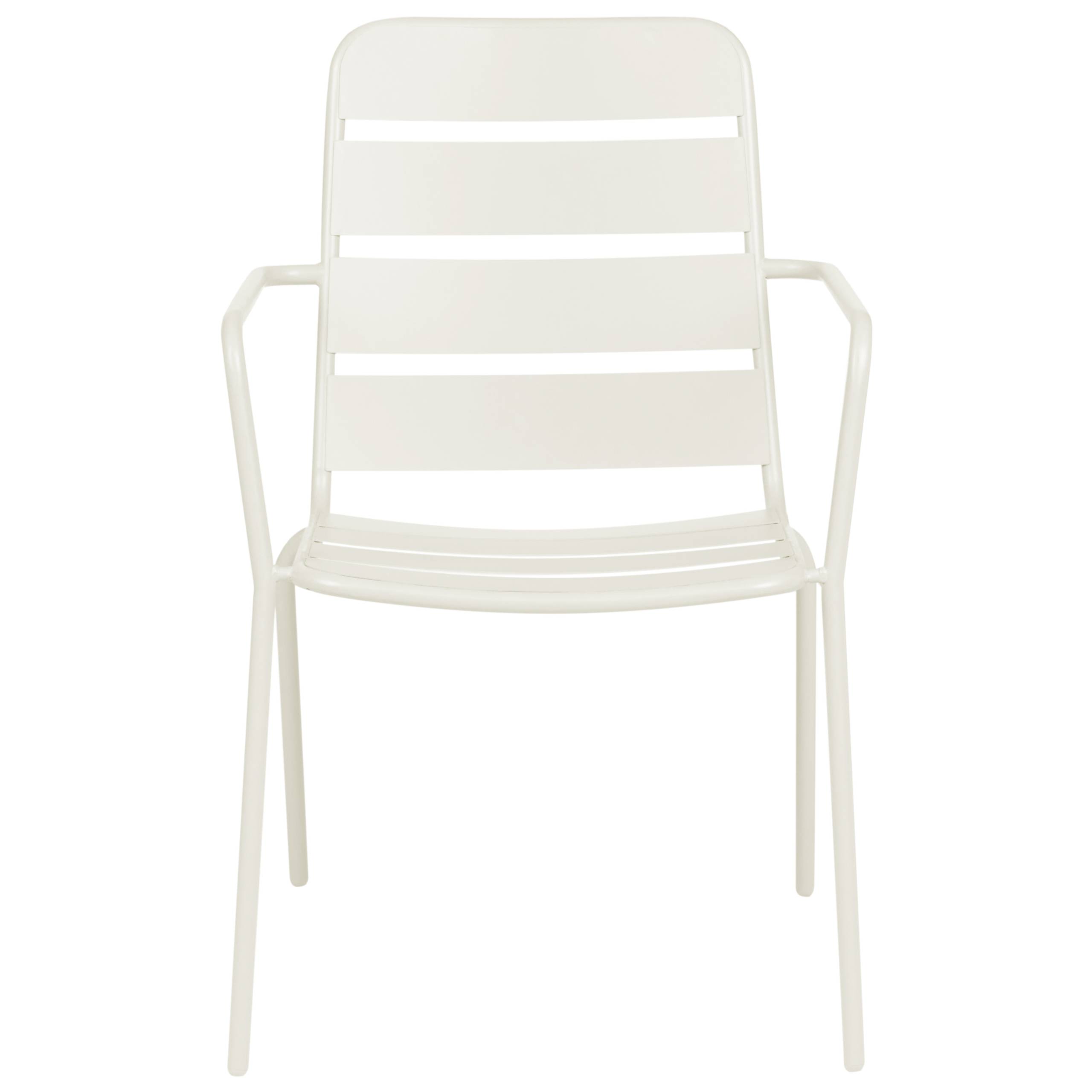 Beliani - Set de salle à manger, 6 Personnes Métal Beige clair TERENZO - Beliani - Image 6