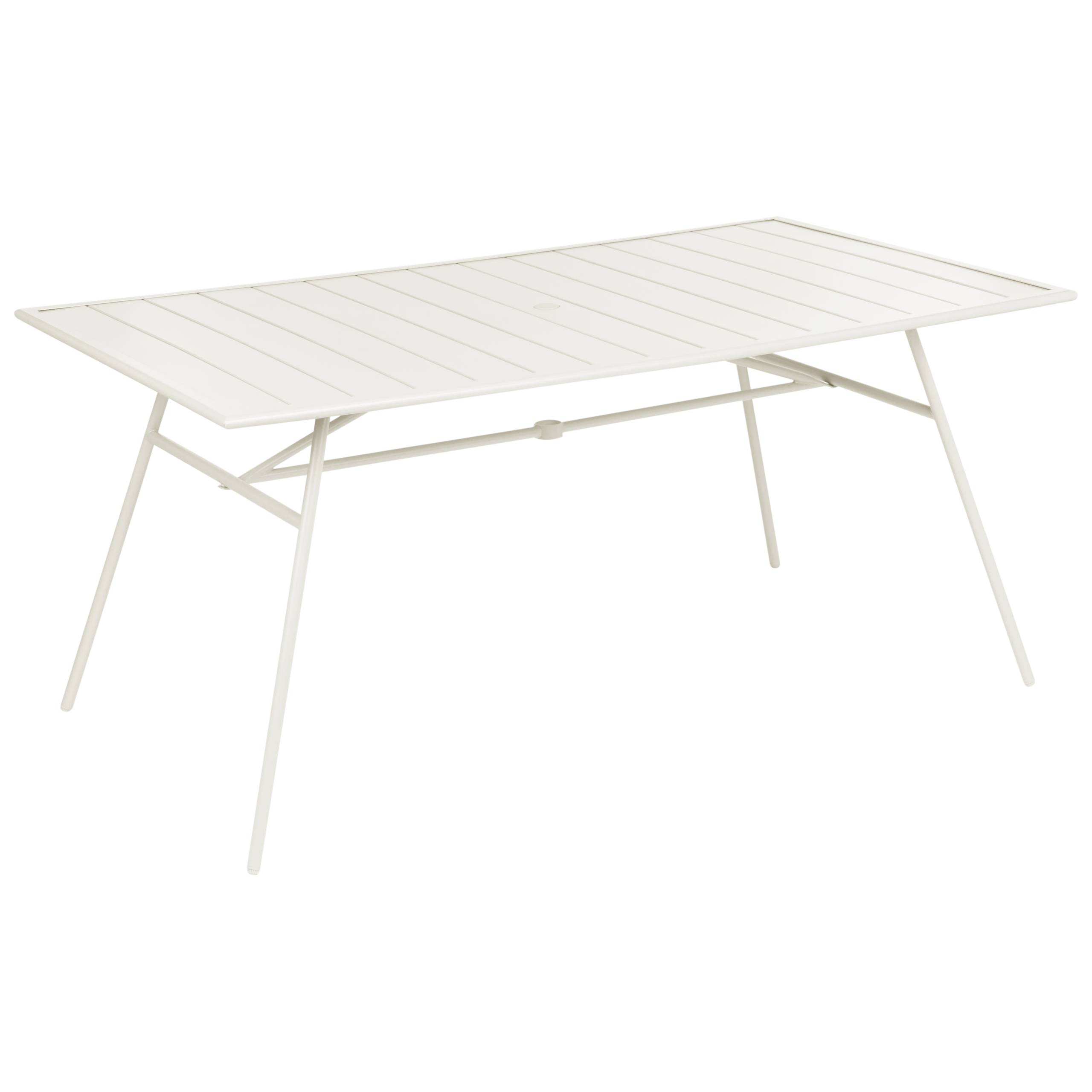 Beliani - Set de salle à manger, 6 Personnes Métal Beige clair TERENZO - Beliani - Image 3