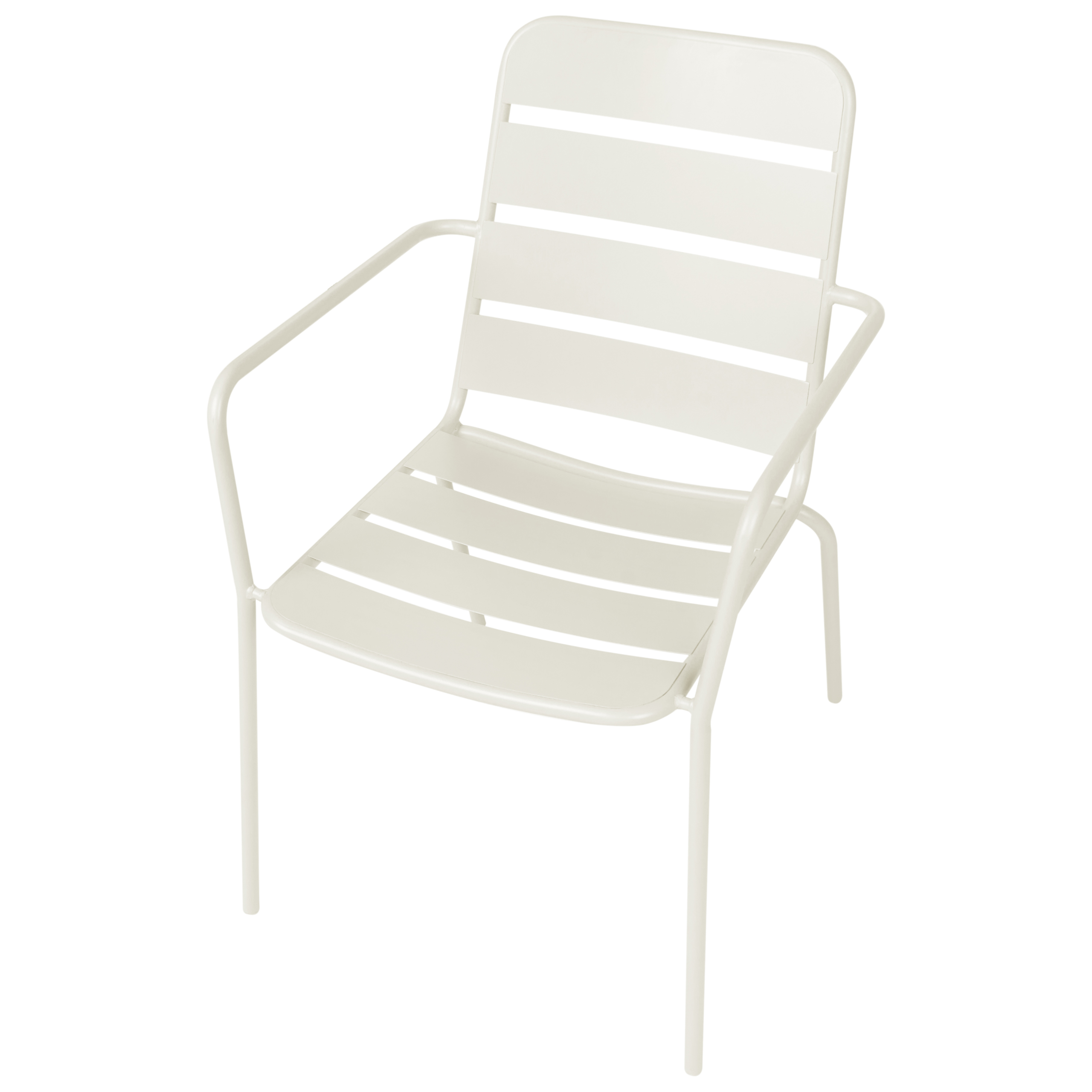 Beliani - Set de salle à manger, 6 Personnes Métal Beige clair TERENZO - Beliani - Image 8